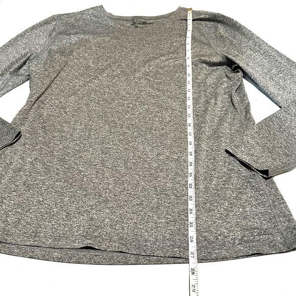 Eddie Bauer Gray Long Sleeve Activewear Top Women's Plus 2XL - Picture 6 of 6